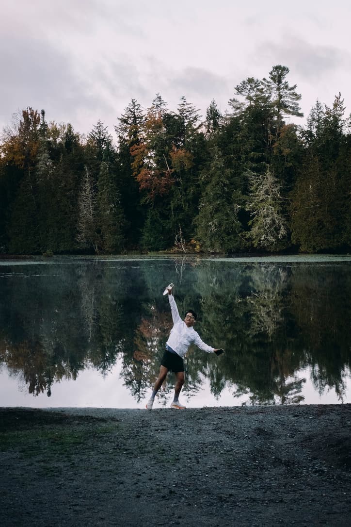 Cielo Running founder on the trail