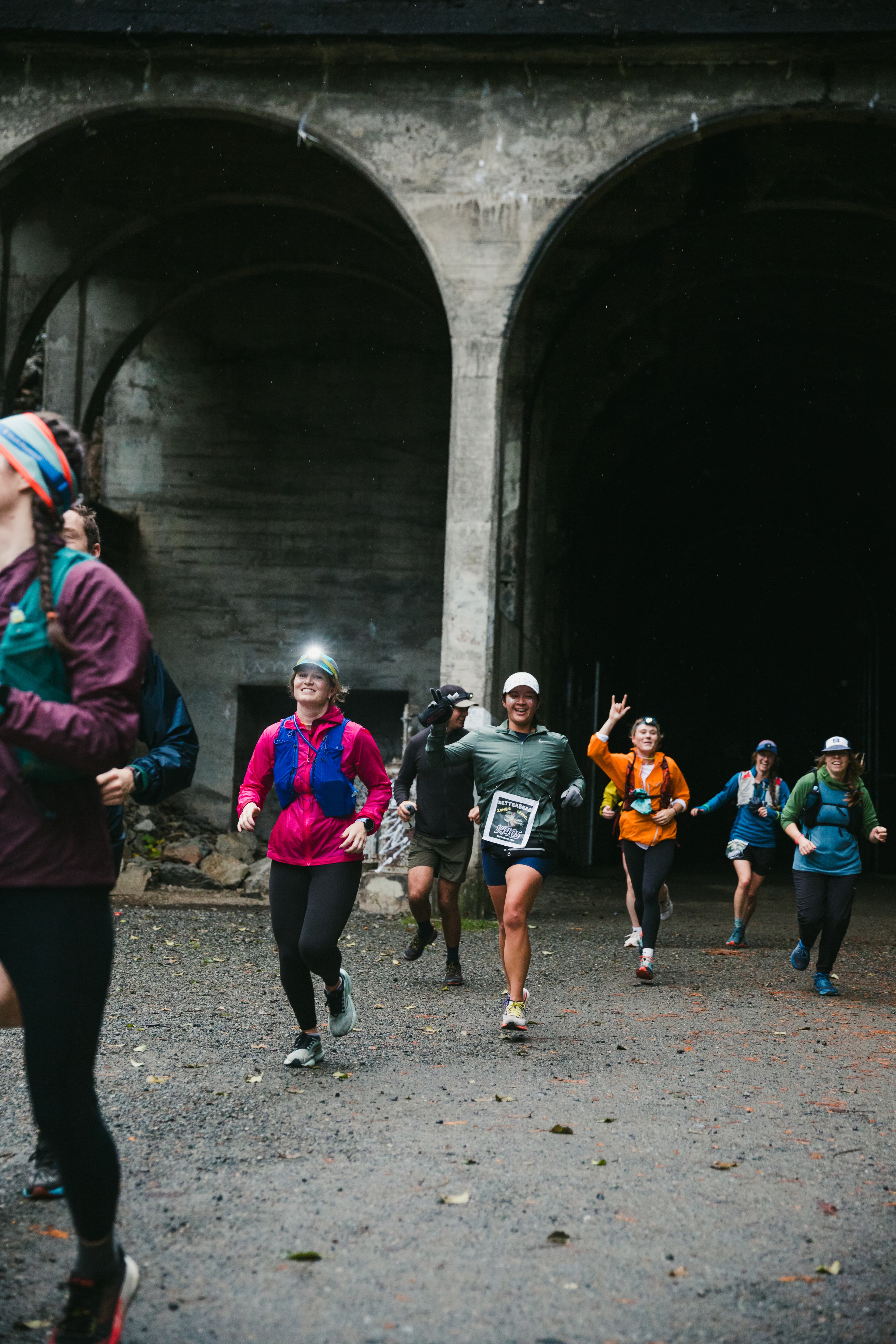 Autumn forest along the trail near Snoqualmie Pass