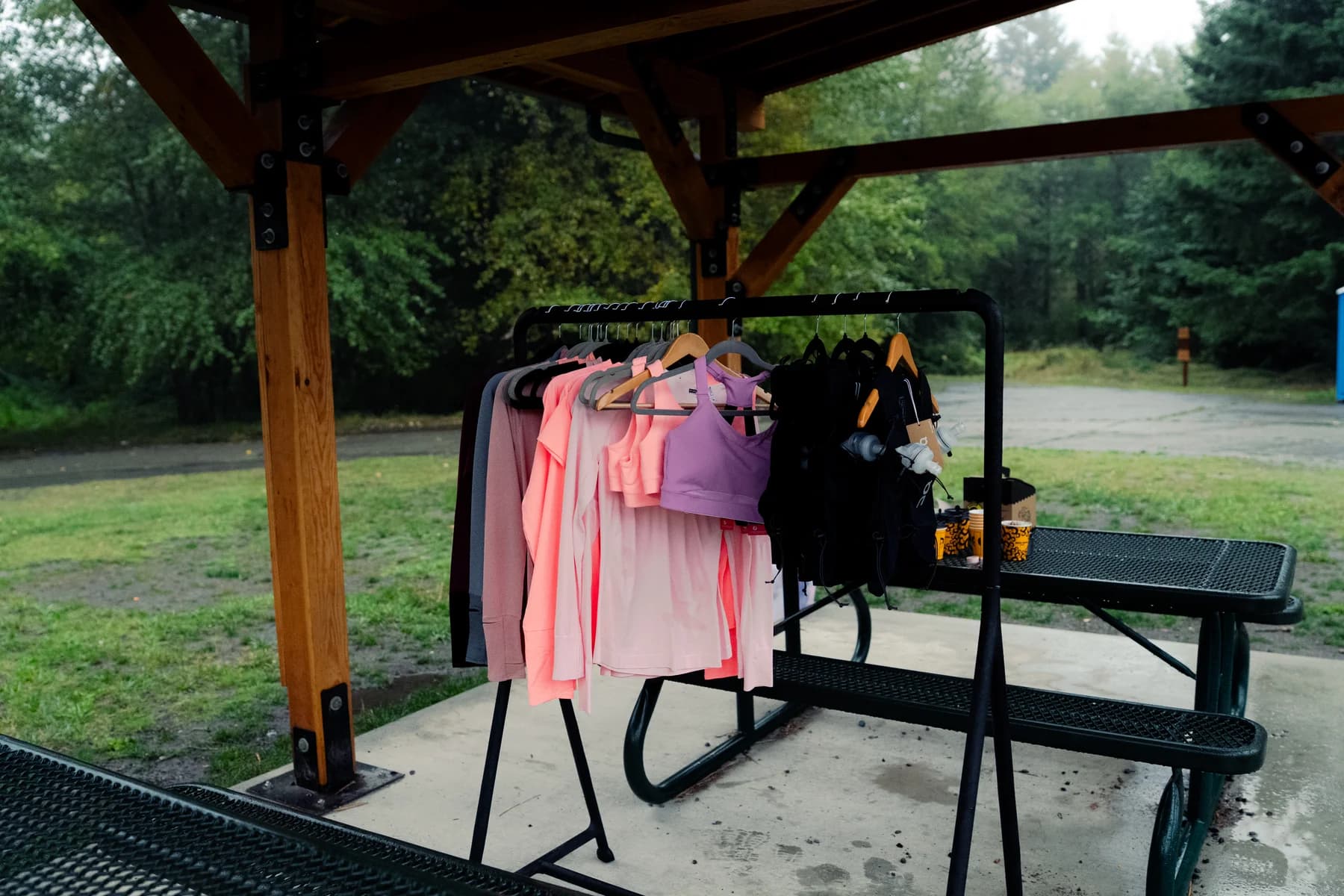 Oiselle running clothes at a Tierra Libre community gathering